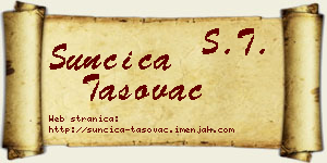 Sunčica Tasovac vizit kartica